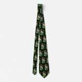 Cravate Jack Russell Chien en robe de fête St. Patrick (Dos)