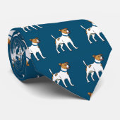 Cravate Jack Russell Terrier (Roulé)