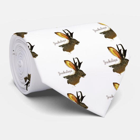 Cravate Jackalope (Roulé)