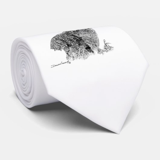 Cravate Jackalope (Roulé)