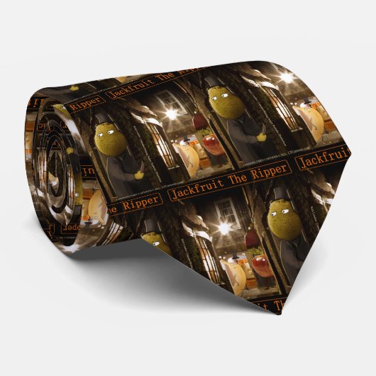 Cravate Jackfruit Le Ripper Mens Drôle (Roulé)