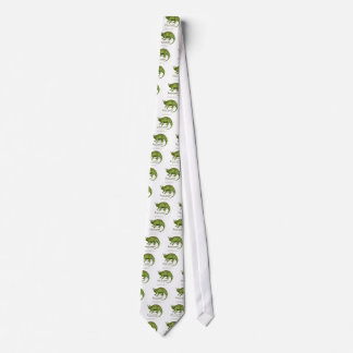 Cravate Jackson's chameleon - leaf