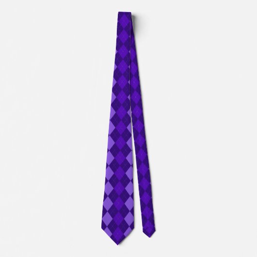 Cravate Jacquard Améthyste (Devant)