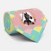 Cravate Jacquard bébé hippocampe (Roulé)