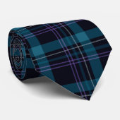 Cravate Jacquard de Noël Tartan chèque motif (Roulé)