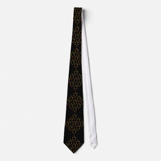 Cravate Jacquard d'insecte (Devant)