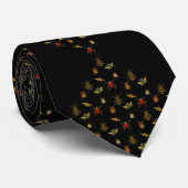 Cravate Jacquard d'insecte (Roulé)