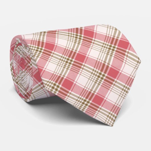 Cravate Jacquard en or beige Motif (Roulé)