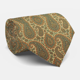 Cravate Jacquard Faux Soie Luxe Paisley Gentleman
