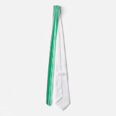 Cravate Jade Color Stripe Funky Motif (Dos)