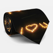 Cravate j'ai coeur (Roulé)