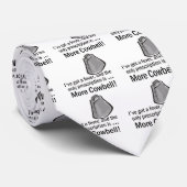 Cravate J'ai obtenu d'avoir plus de sonnaille (Roulé)