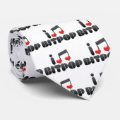 Cravate J'aime Bitpop (Roulé)