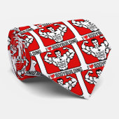 Cravate J'aime Bodybuilding (Roulé)