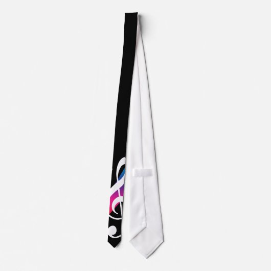 Cravate J'Aime Cette Bande ! (Dos)