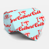 Cravate J'aime Colbert, la Géorgie (Roulé)