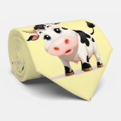 Cravate J'Aime Cows Art Thunder_Cove (Roulé)
