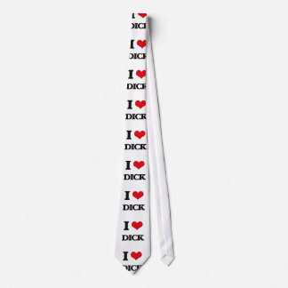 Cravate J'aime Dick