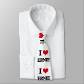 Cravate J'aime Ernie (Attaché)