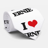 Cravate J'aime Ernie (Roulé)