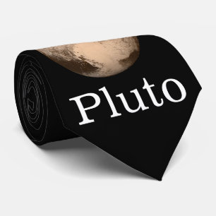 Cravate J'aime le coeur de Pluton