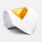 Cravate J'aime le fromage (Roulé)