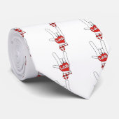 CRAVATE J'AIME LE SIGNE LAB ASL (Roulé)