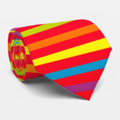 Cravate J'aime les couleurs (Roulé)