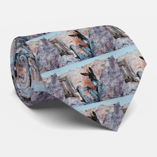 Cravate J'Aime Les Dons ! (Roulé)