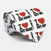 CRAVATE J'AIME LES MAMANS CHAUDES (Roulé)