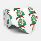 Cravate J'aime l'Éthiopie Cœurs Lovely Colors (Roulé)