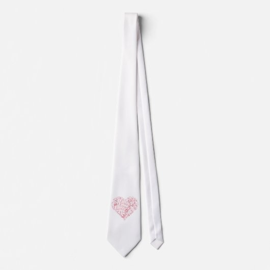 Cravate J'Aime Ma Femme (Devant)