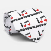 Cravate J'aime Motown (Roulé)