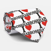 Cravate J'aime Shabbos (Roulé)