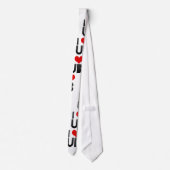 Cravate J'aime UB (Dos)