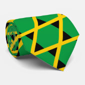 Cravate Jamaica Ties, fashion Jamaican Flag, business (Roulé)