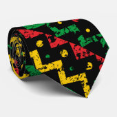 Cravate Jamaican Colorful Men's Tie (Roulé)