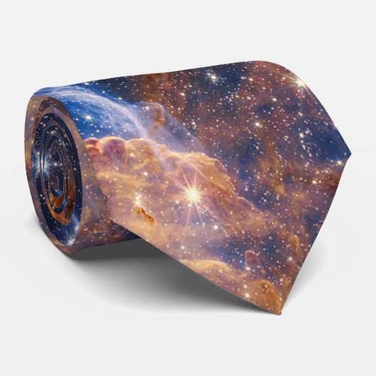 Cravate James Webb Telescope Piliers de création (Roulé)