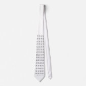 Cravate Japan Airport Code(IATA) Tie (Devant)