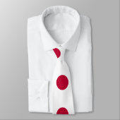 Cravate Japon - Drapeau japonais - Hinomaru (Attaché)