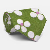 Cravate Japonais KIMONO Textile, Floret Motif (Roulé)