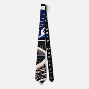 Cravate japonaise necktie vintage retoro ⇢ 浮 絵 世 ン パ en e