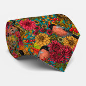 Cravate Jardin d'automne 3 (Roulé)