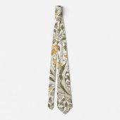 Cravate Jardin de jonquilles William Morris Fleur Classiqu (Dos)