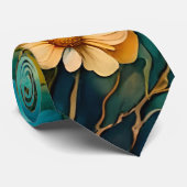 Cravate Jardin de plage fleur sauvage (Roulé)