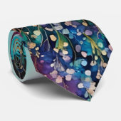 Cravate Jardin Fleur sauvage de montagne (Roulé)