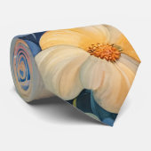 Cravate Jardin Floral Pastel (Roulé)