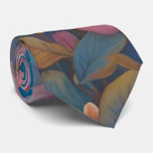 Cravate Jardin Floral Pastel (Roulé)