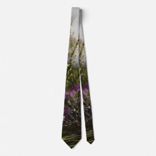 Cravate Jardin Melaleuca Aquarelles, Saint Valentin