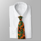 Cravate Jardin toucan (Attaché)